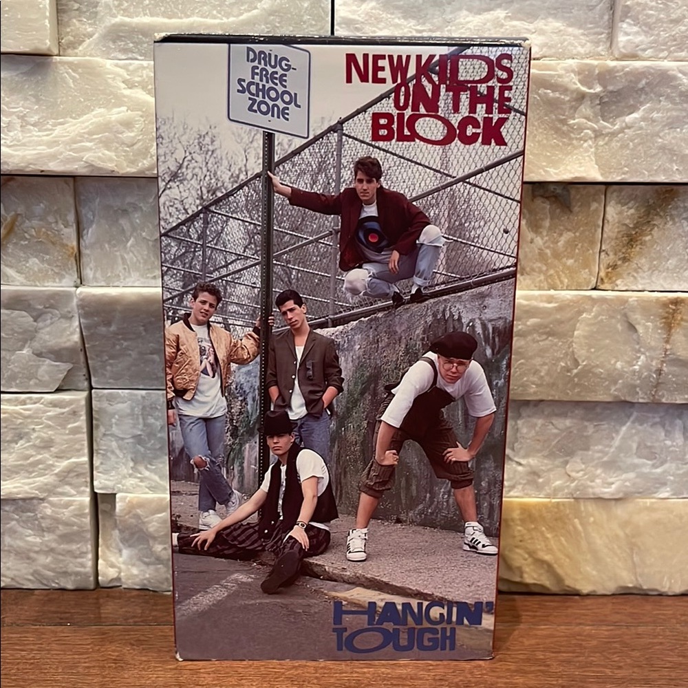New Kids on the Block Hangin' Tough VHS